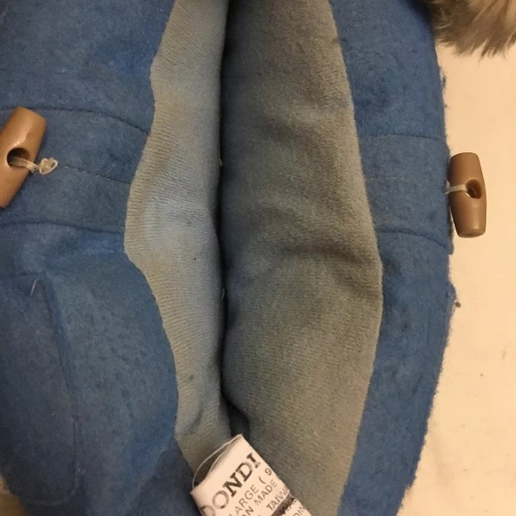 Dondi Paddington Bear Slippers Size (Large) 9/10 Blue Yellow - Picture 5 of 15